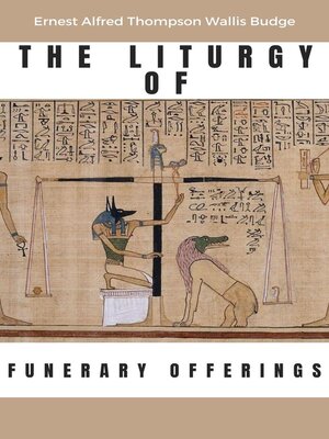 cover image of The Liturgy of Funerary Offerings